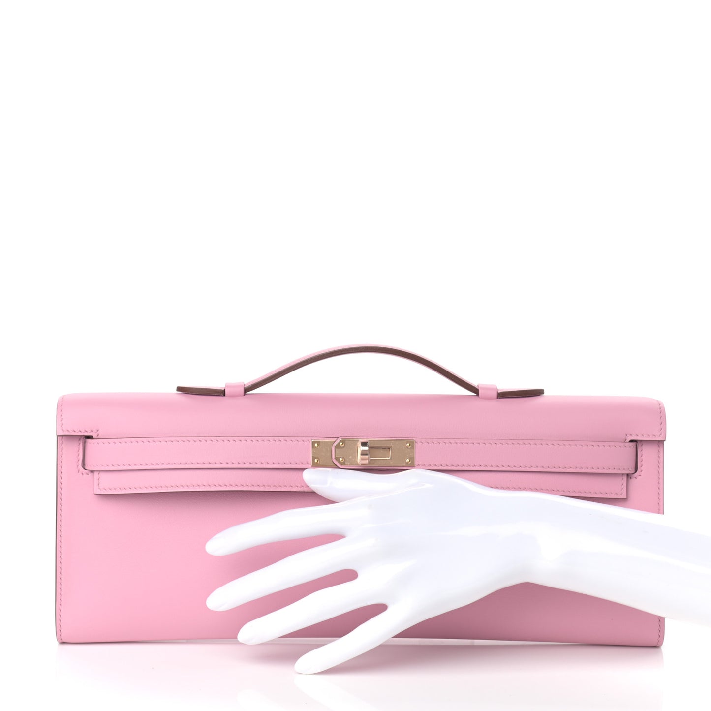 Swift Kelly Cut Clutch Pochette Mauve Sylvestre