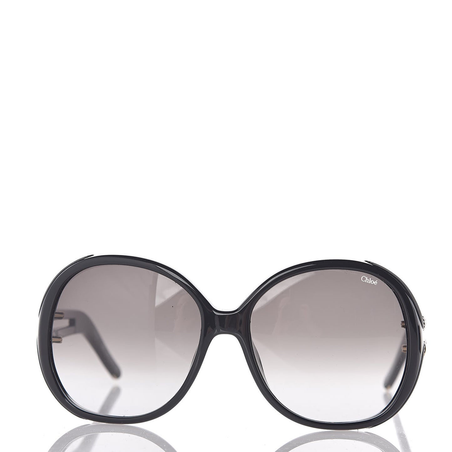 Oversized Round Sunglasses CE651S Brown