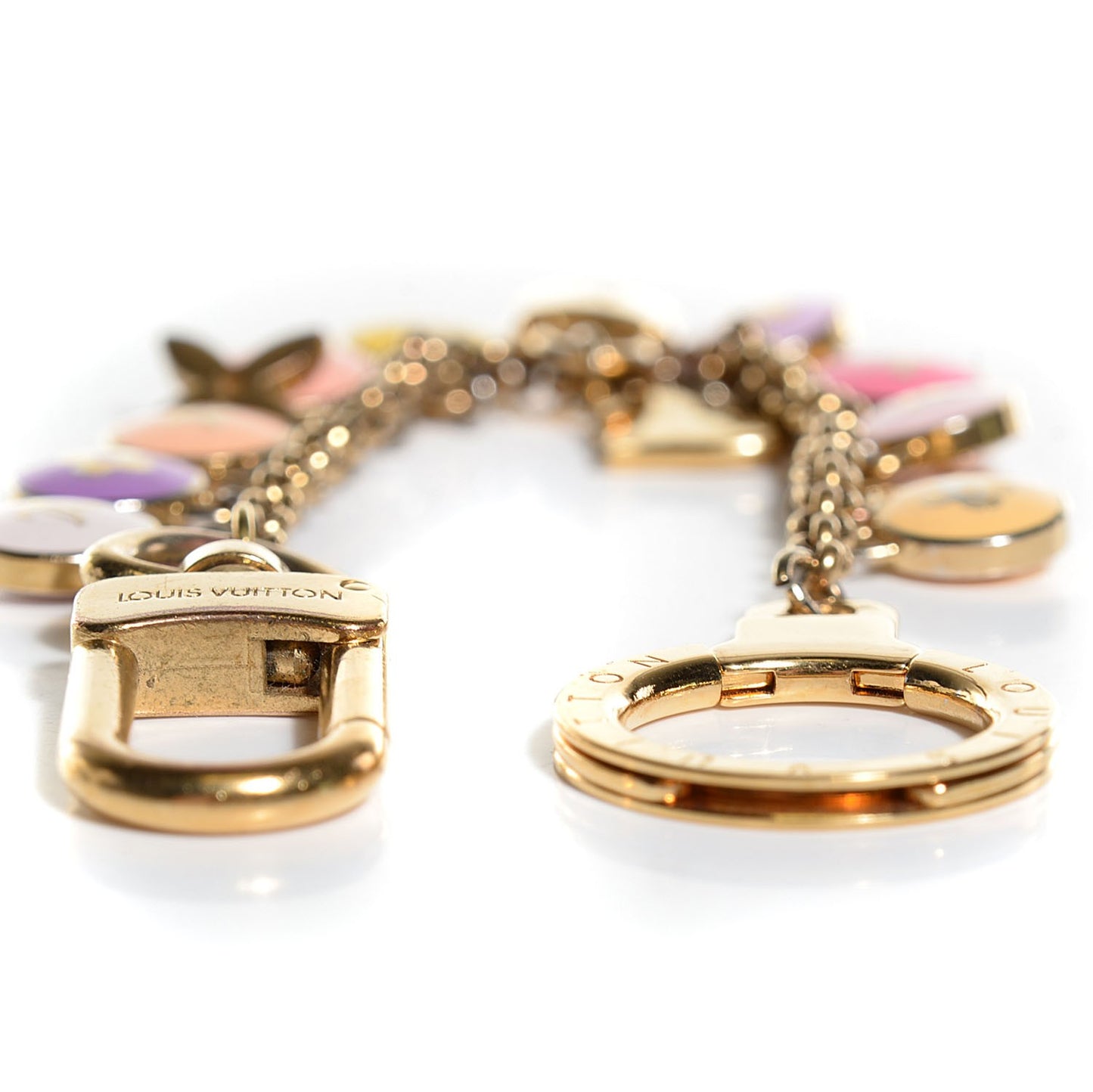 Pastilles Key Chain Bag Charm Multicolor