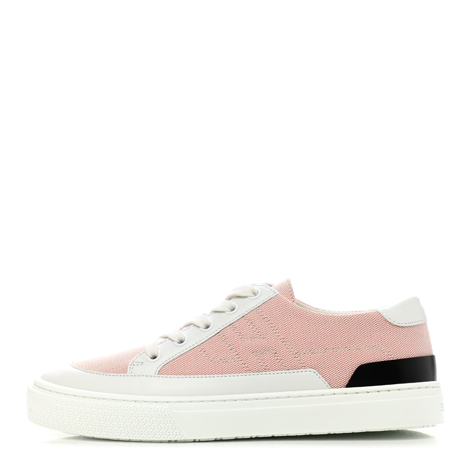 Hermes Canvas Calfskin Deep Sneakers 37 Framboise White 1 of 9
