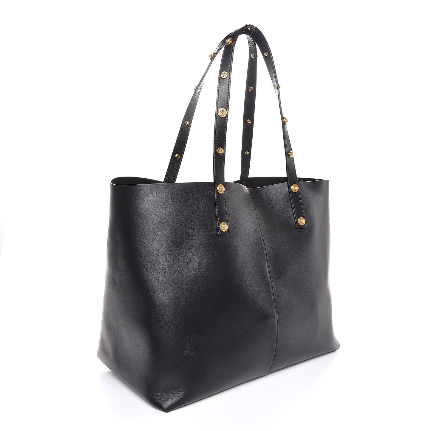 Calfskin Palazzo Tote Black