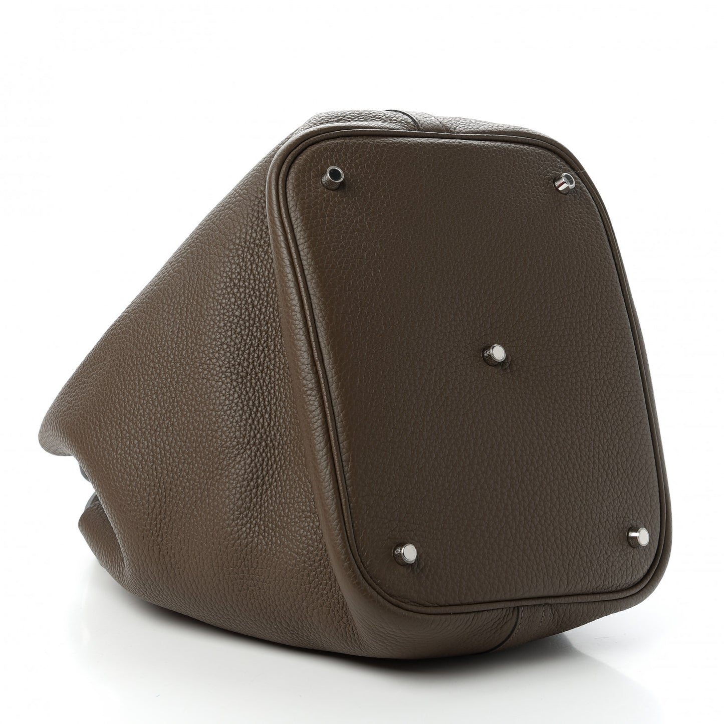 Taurillon Clemence Picotin Lock 26 GM Taupe