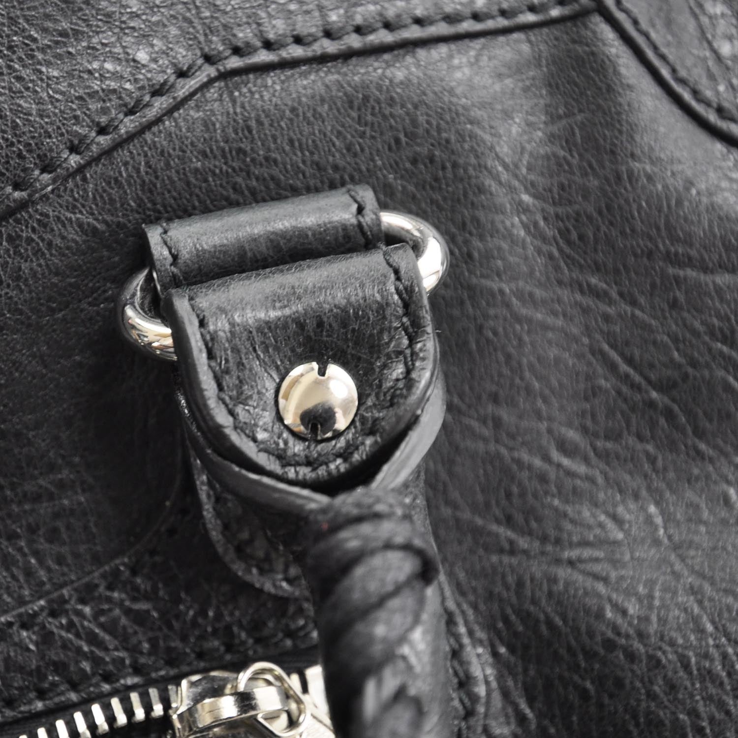Balenciaga Agneau Giant 12 Nickel City Black 13 of 14