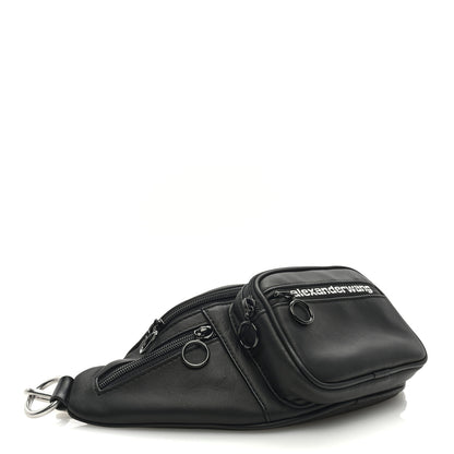 Alexander Wang Lambskin Attica Belt Bag Black 4 of 8