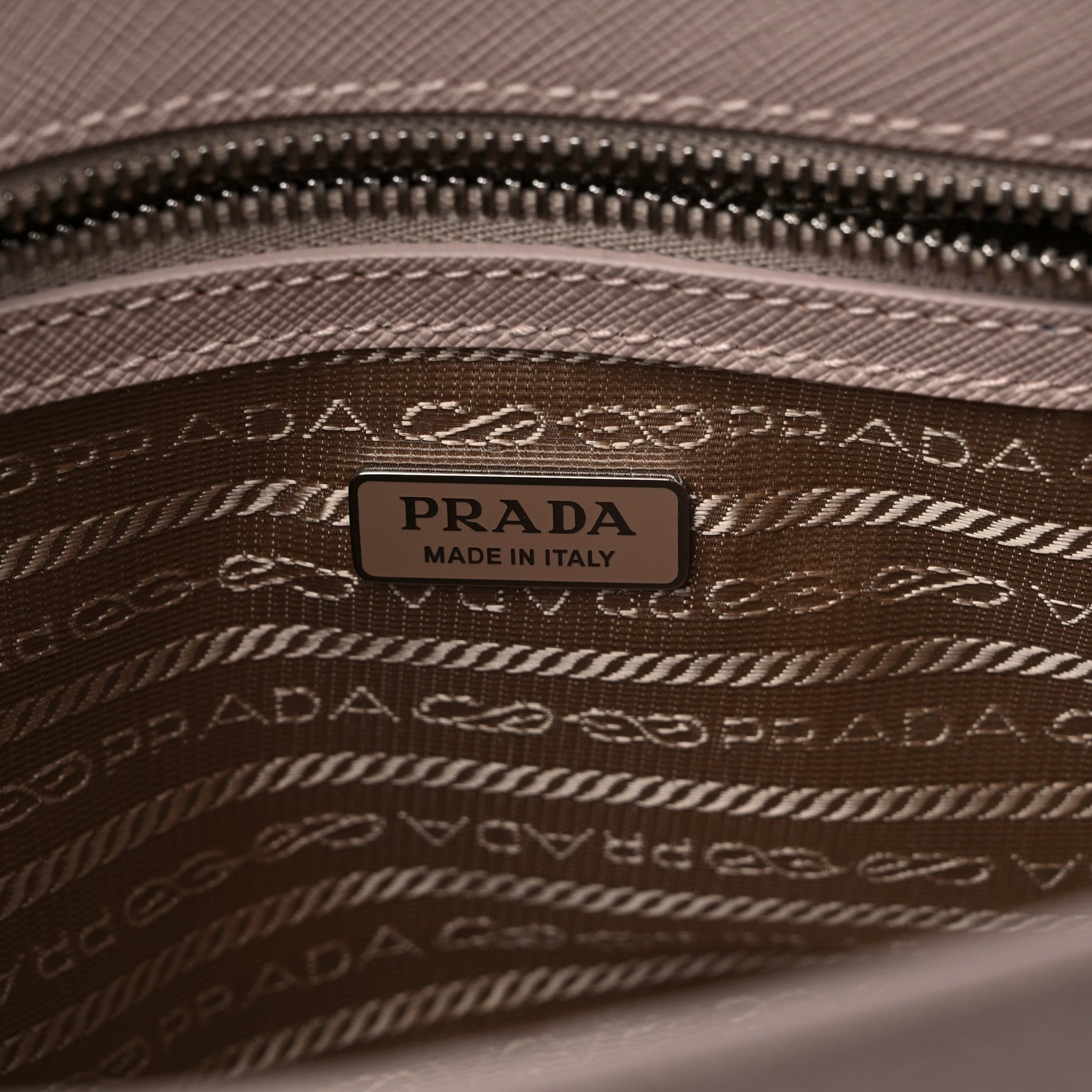 Prada Saffiano Lux Micro Galleria Shoulder Bag Ninfea 6 of 9