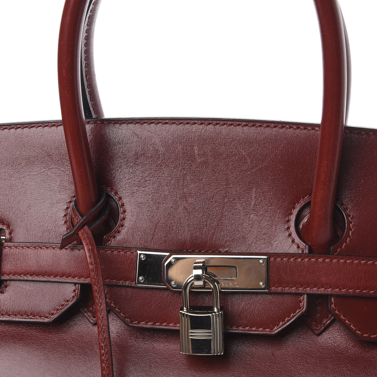 Box Birkin 35 Rouge H
