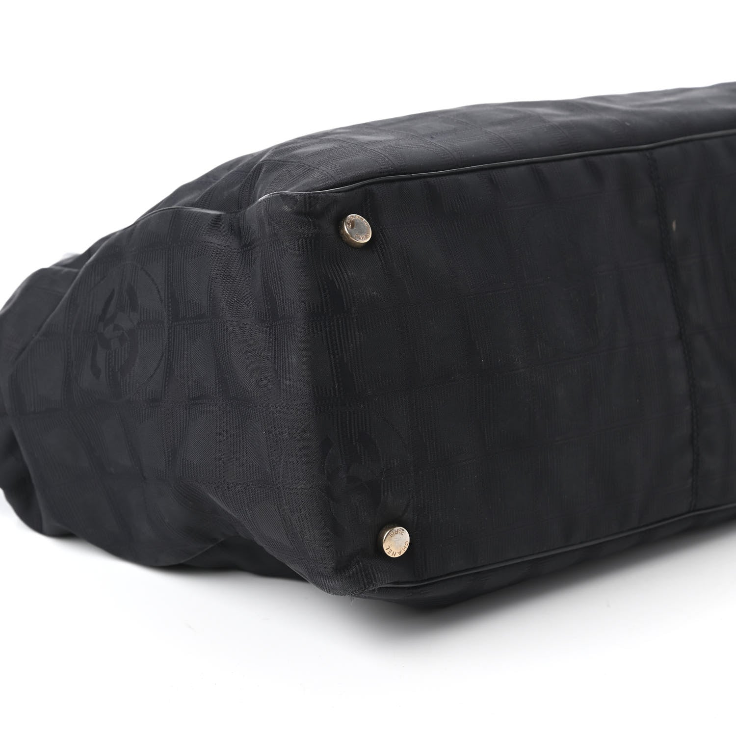 Chanel Nylon Medium Travel Tote Black 6 of 10