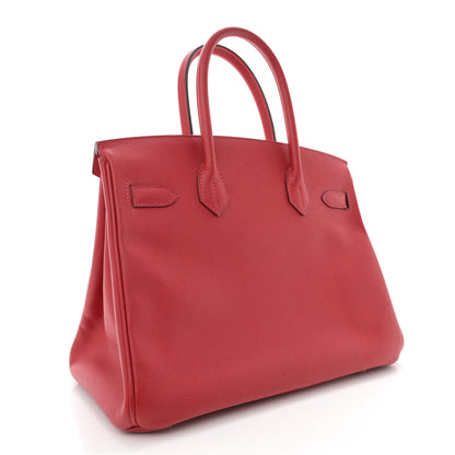 Hermes Epsom Birkin 30 Rouge Casaque 3 of 14
