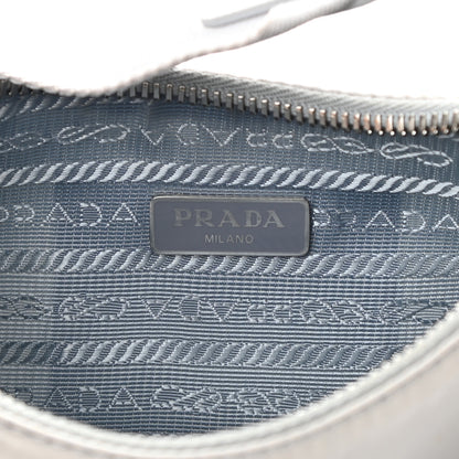 Prada Re-Nylon Saffiano Re-Edition 2005 Shoulder Bag Fiordaliso 6 of 11
