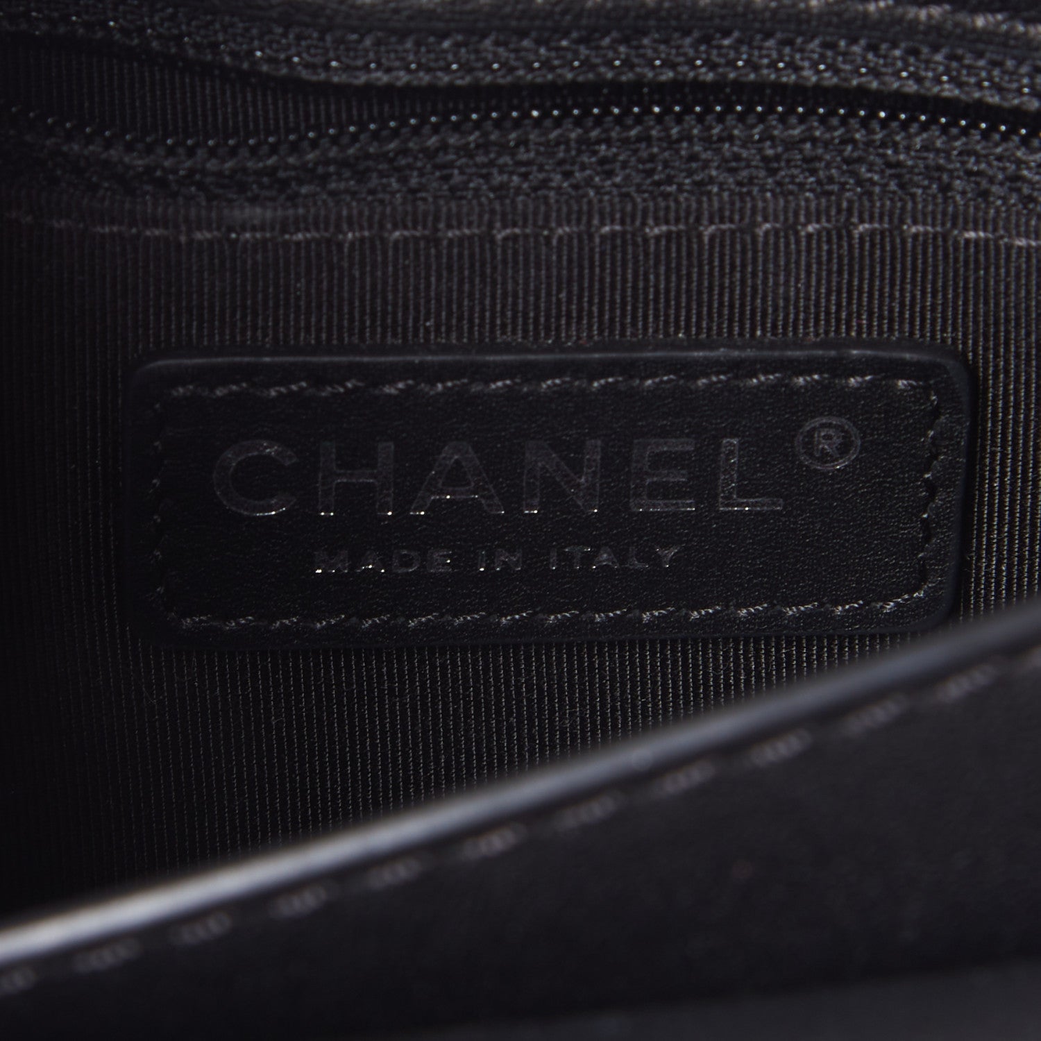 Chanel Lambskin Quilted Small Natural CC Flap Black 9 of 11