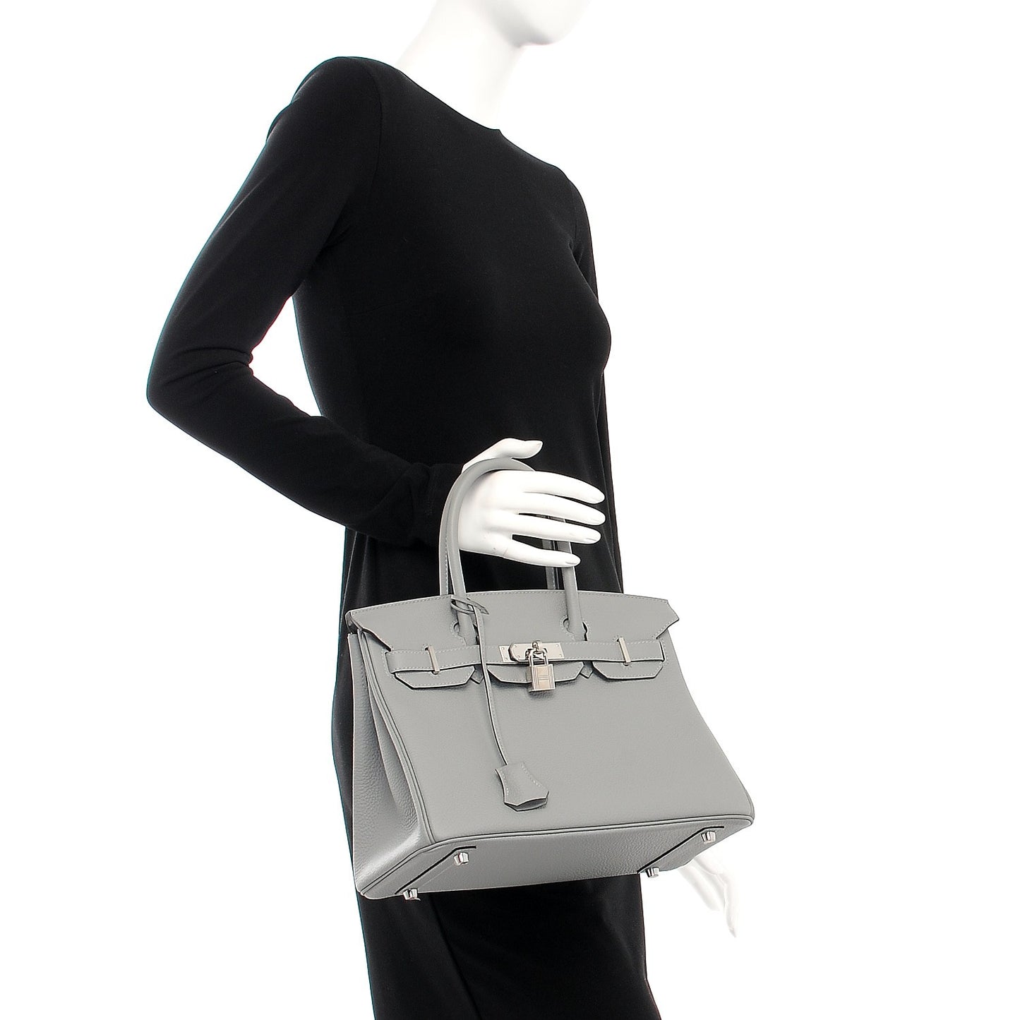 Togo Birkin 30 Gris Mouette