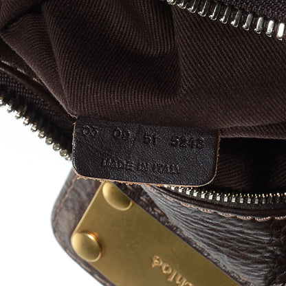 Chloe Leather Medium Paddington Satchel Chocolate 8 of 9