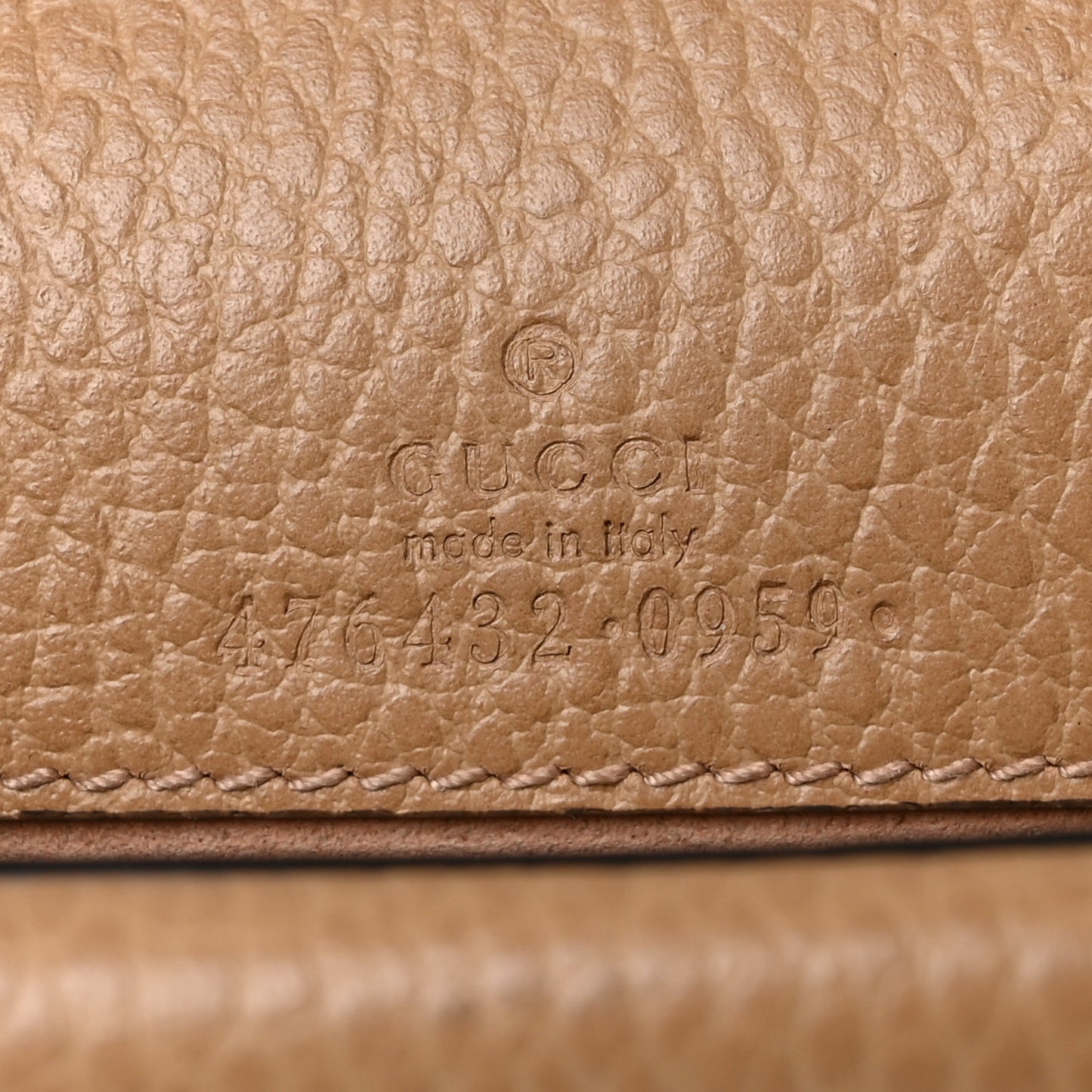 Dollar Calfskin Crystal Super Mini Dionysus Shoulder Bag Natural Tan Black Diamond