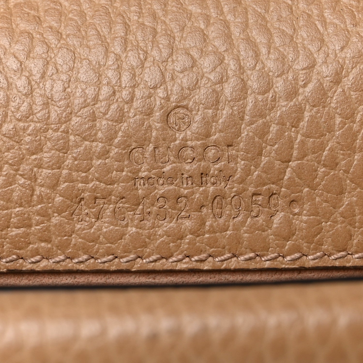 Gucci Dollar Calfskin Crystal Super Mini Dionysus Shoulder Bag Natural Tan Black Diamond 5 of 7