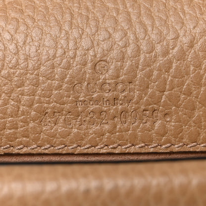 Gucci Dollar Calfskin Crystal Super Mini Dionysus Shoulder Bag Natural Tan Black Diamond 5 of 7
