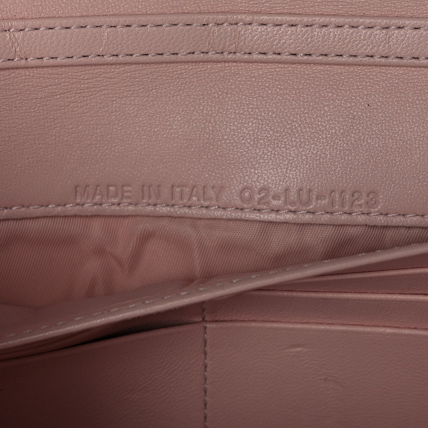 Christian Dior Lambskin Cannage Lady Dior Rendezvous Wallet On Chain Light Pink 7 of 11