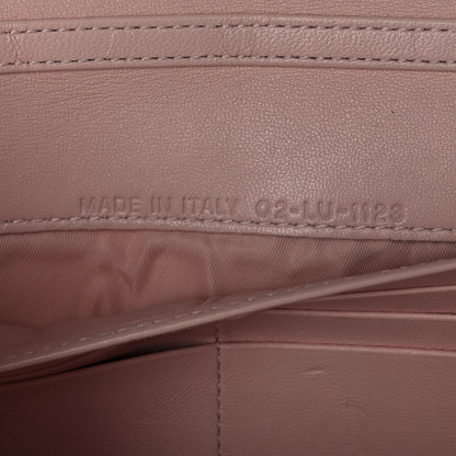 Christian Dior Lambskin Cannage Lady Dior Rendezvous Wallet On Chain Light Pink 7 of 11