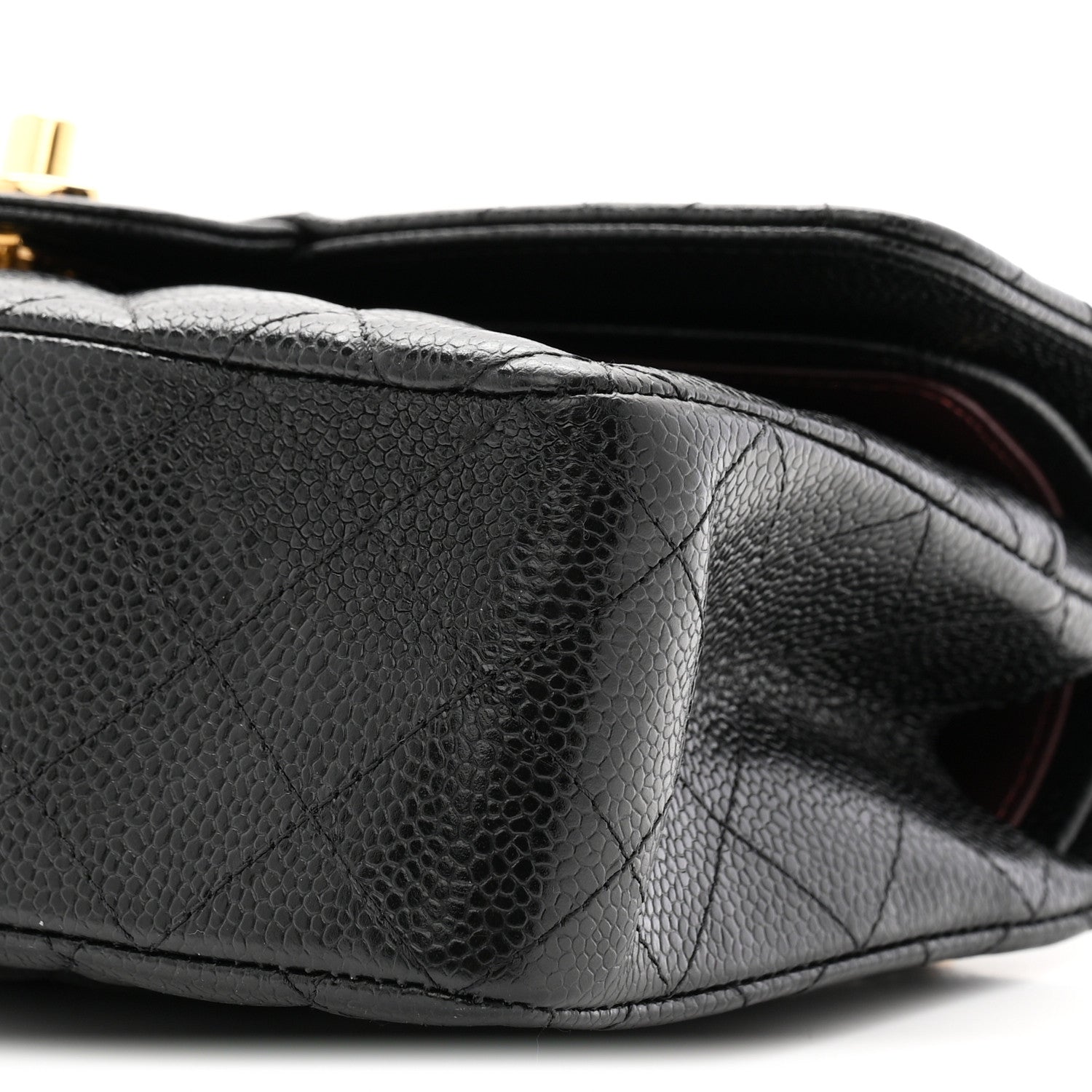 Chanel Caviar Quilted Small Double Flap Black 10 of 11