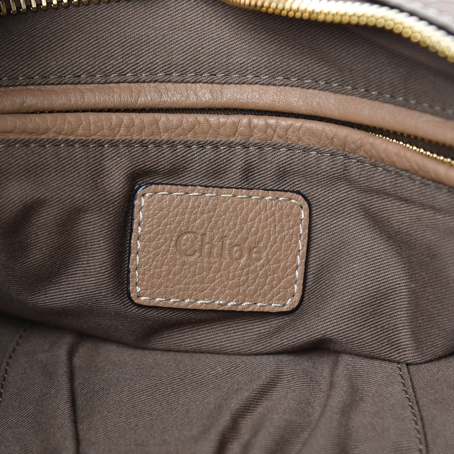 Chloe Calfskin Large Marcie Satchel Nut 6 of 11