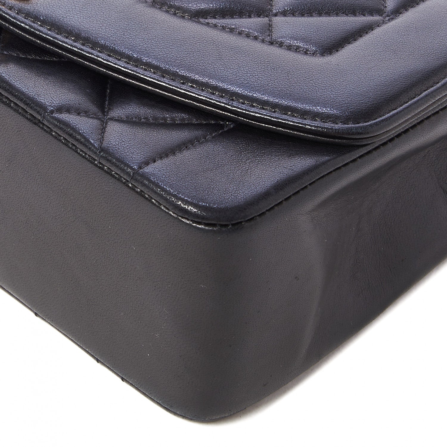 Chanel Lambskin Quilted Small Single Flap Black 4 of 9