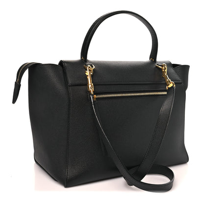Celine Grained Calfskin Mini Belt Bag Black 3 of 12