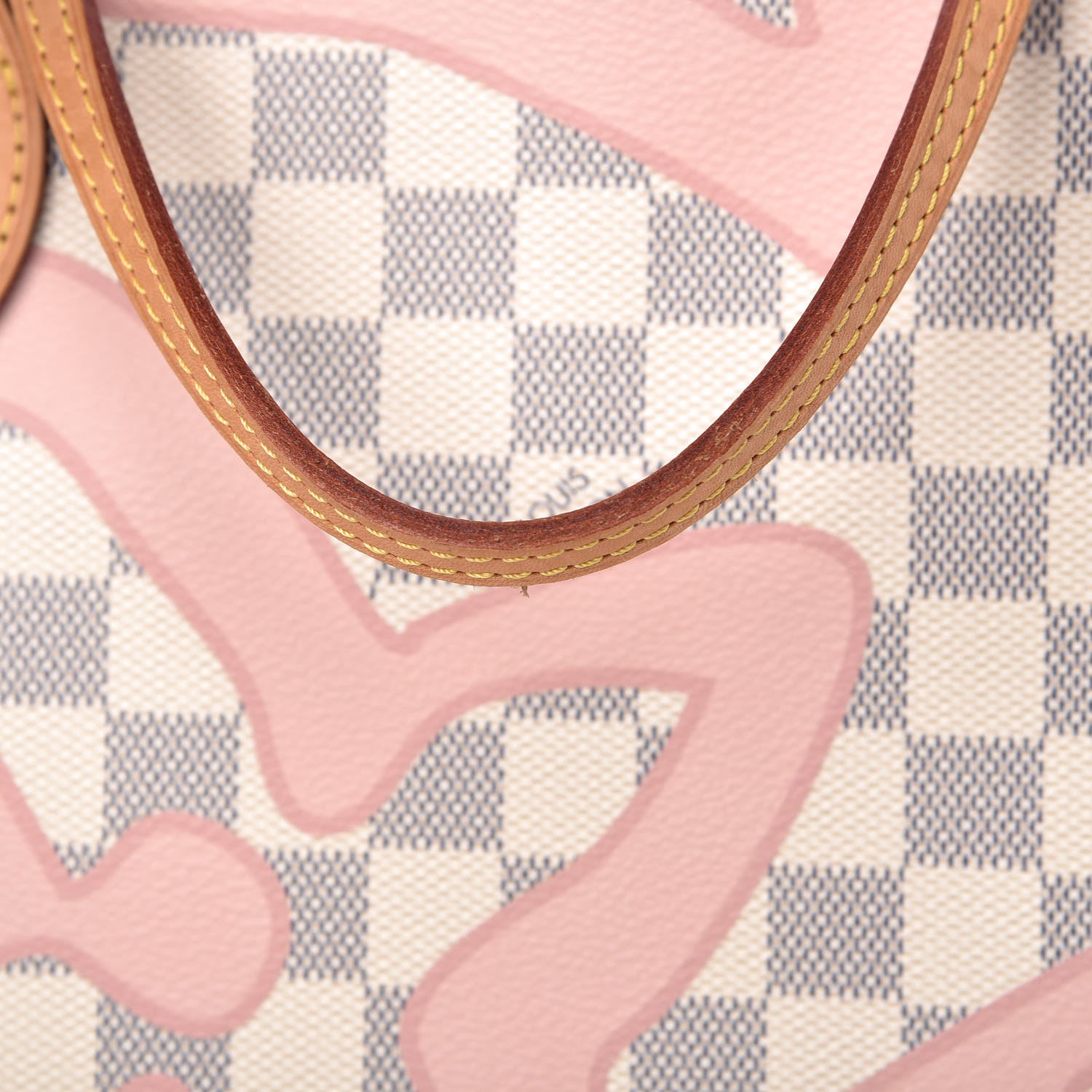 Louis Vuitton Damier Azur Tahitienne Neverfull MM 15 of 15