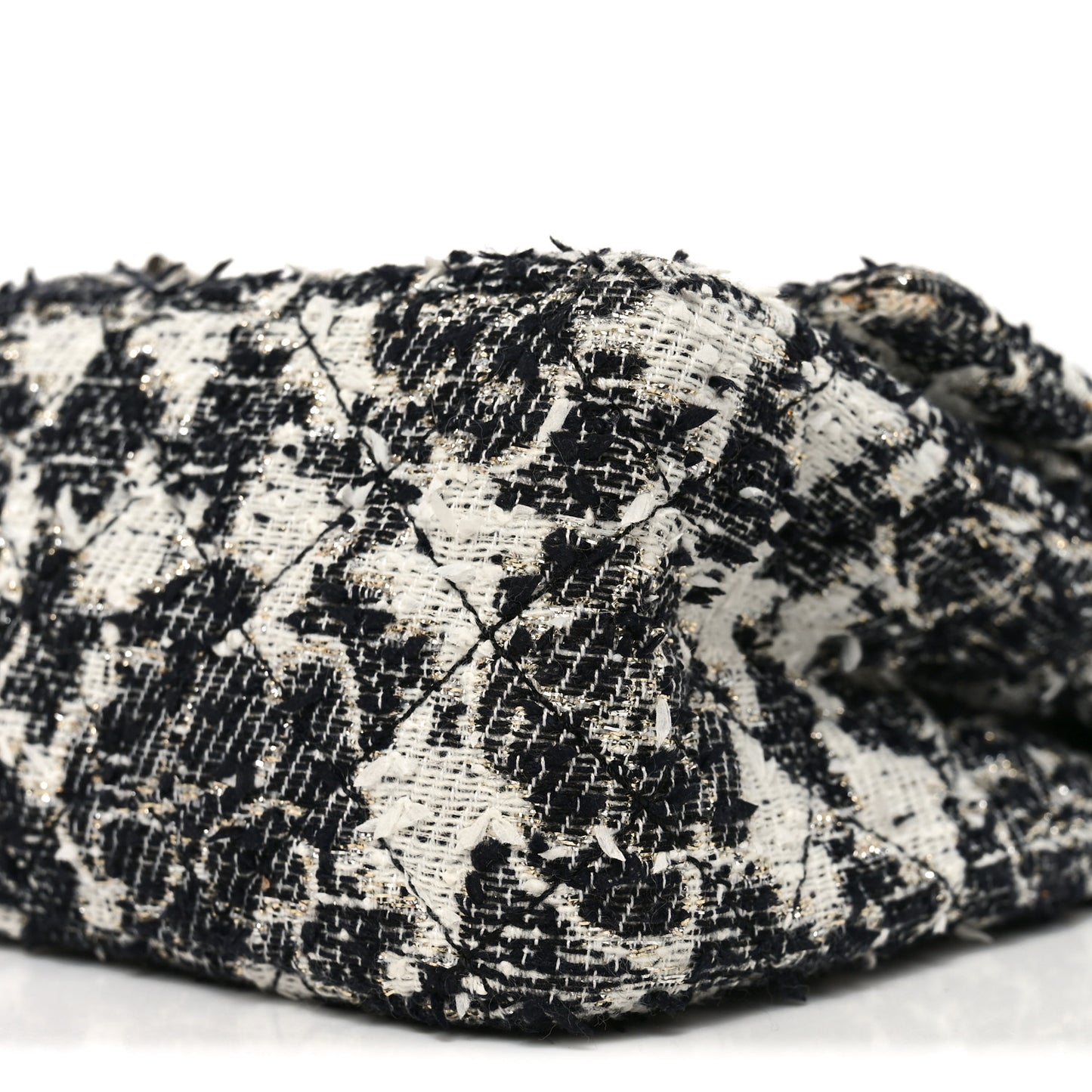 Tweed Camellia Quilted 2.55 Reissue 226 Flap Ecru