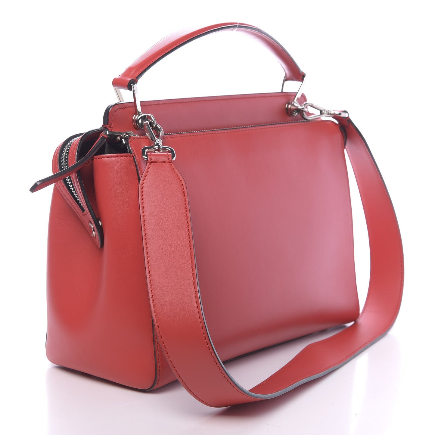 Vitello Baltico Dolce Shiny Nappa DotCom Satchel Caipiroska Bubblegum
