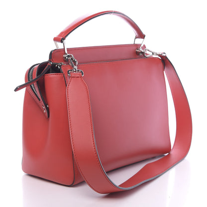 Fendi Vitello Baltico Dolce Shiny Nappa DotCom Satchel Caipiroska Bubblegum 3 of 10