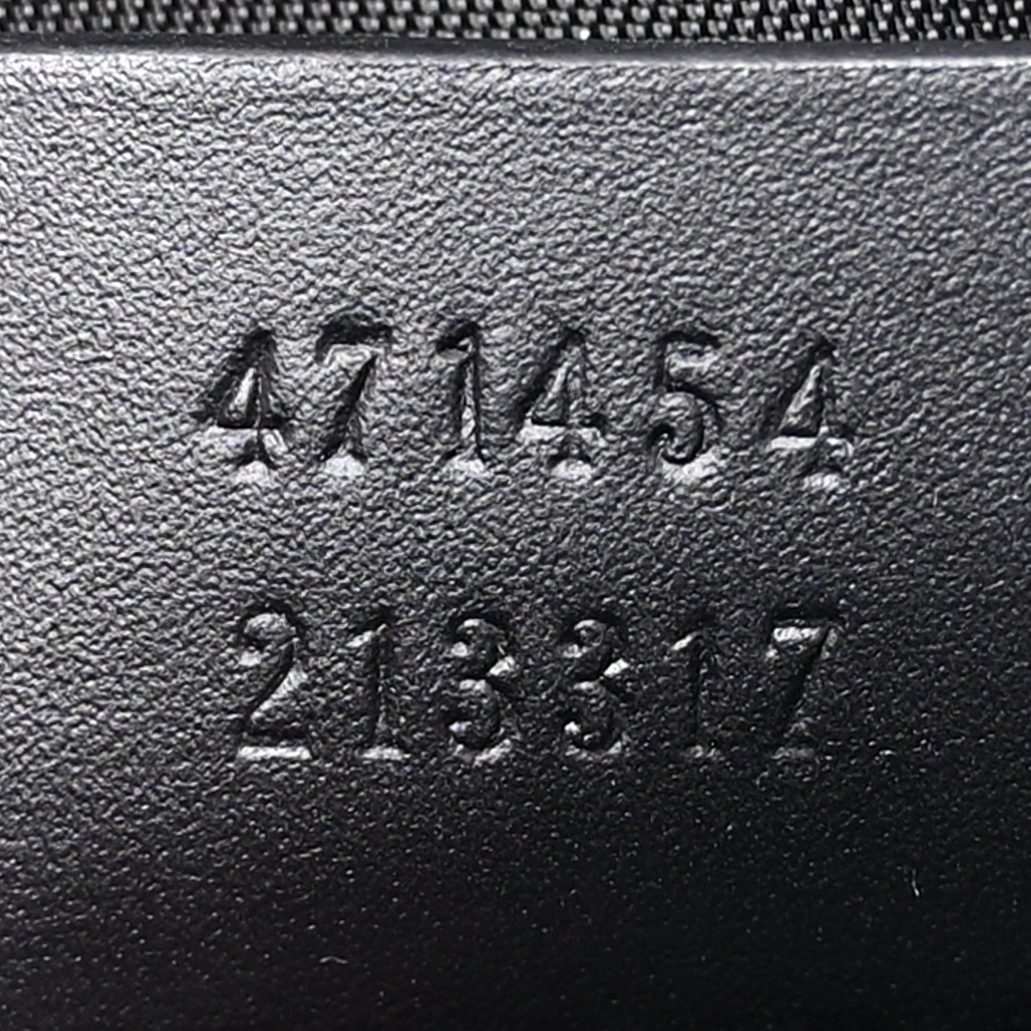 GG Supreme Monogram Web Messenger Bag Black