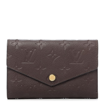 Louis Vuitton Empreinte Curieuse Compact Wallet Terre 1 of 8