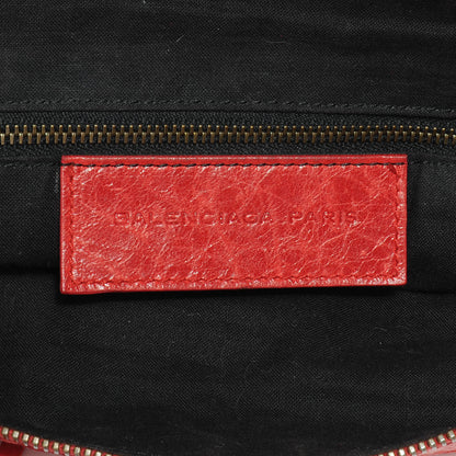 Balenciaga Agneau Day Hobo Rouge Coquelicot 6 of 7