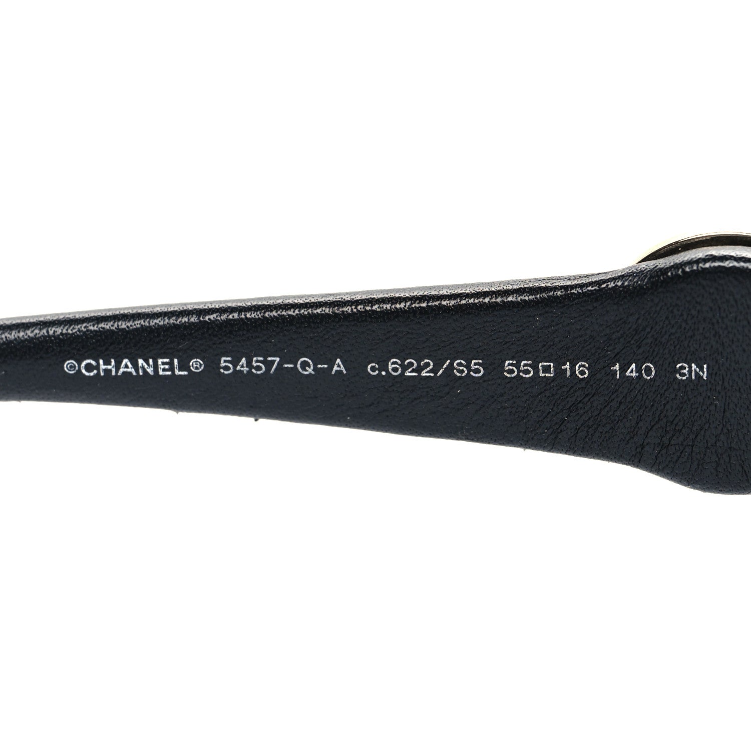 Chanel Acetate Lambskin CC Sunglasses 5457-Q-A Black 5 of 10