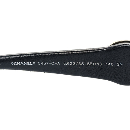 Chanel Acetate Lambskin CC Sunglasses 5457-Q-A Black 5 of 10