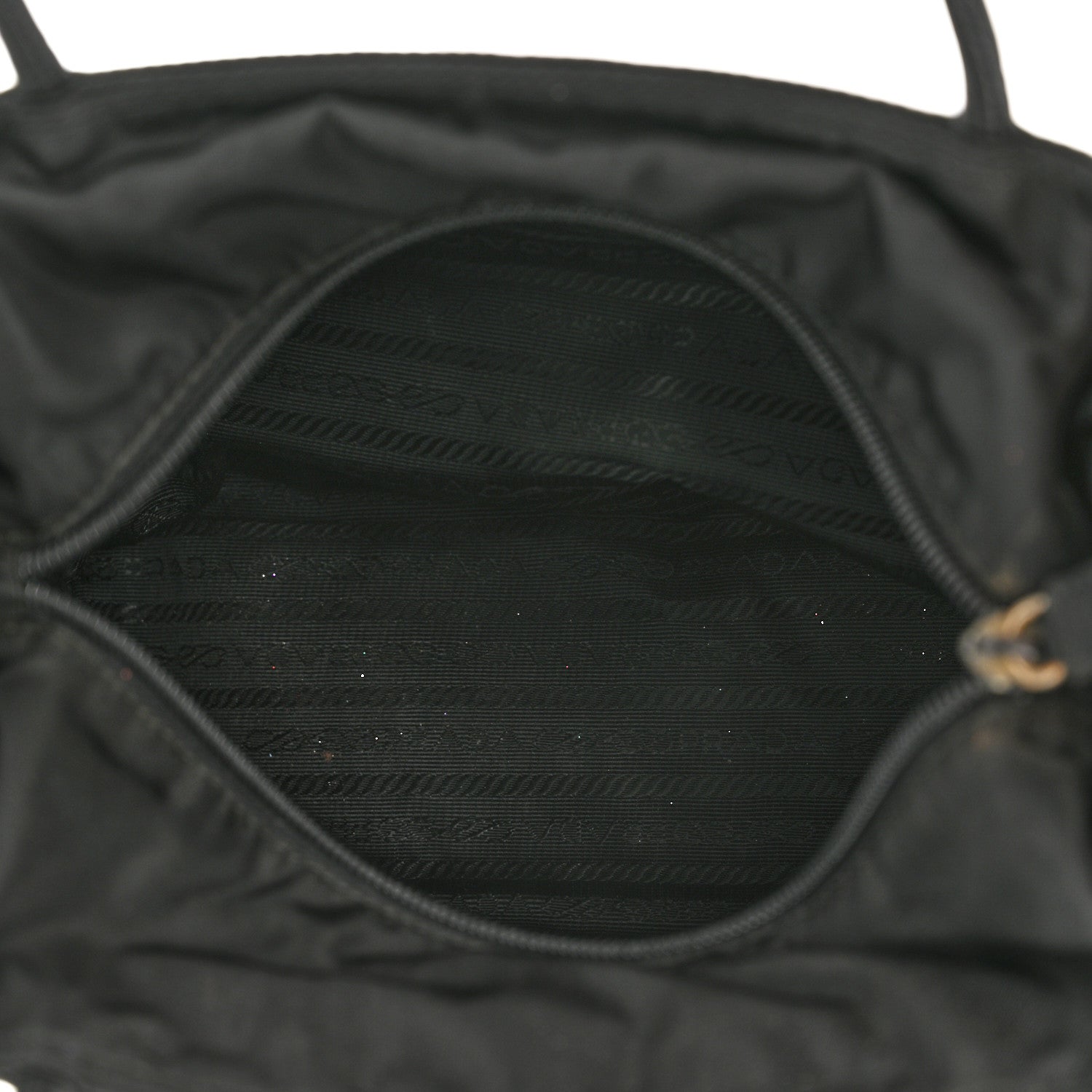 Prada Nylon Vela Shoulder Bag Black 7 of 10