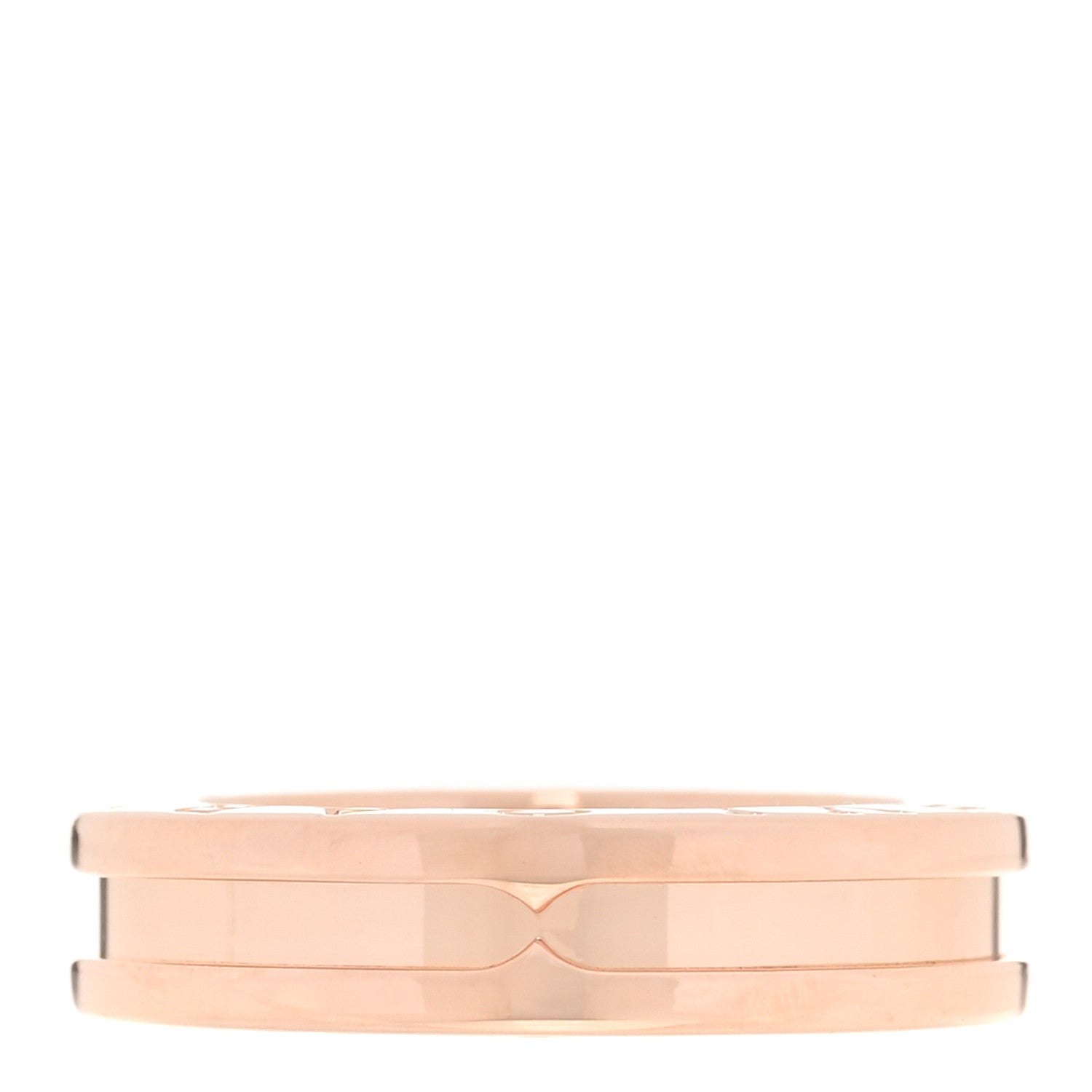 Bulgari 18K Rose Gold B.Zero1 One-Band Ring 47 4.25 1 of 5