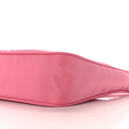 Prada Tessuto Nylon Mini Re-Edition 2000 Bag Begonia 8 of 8