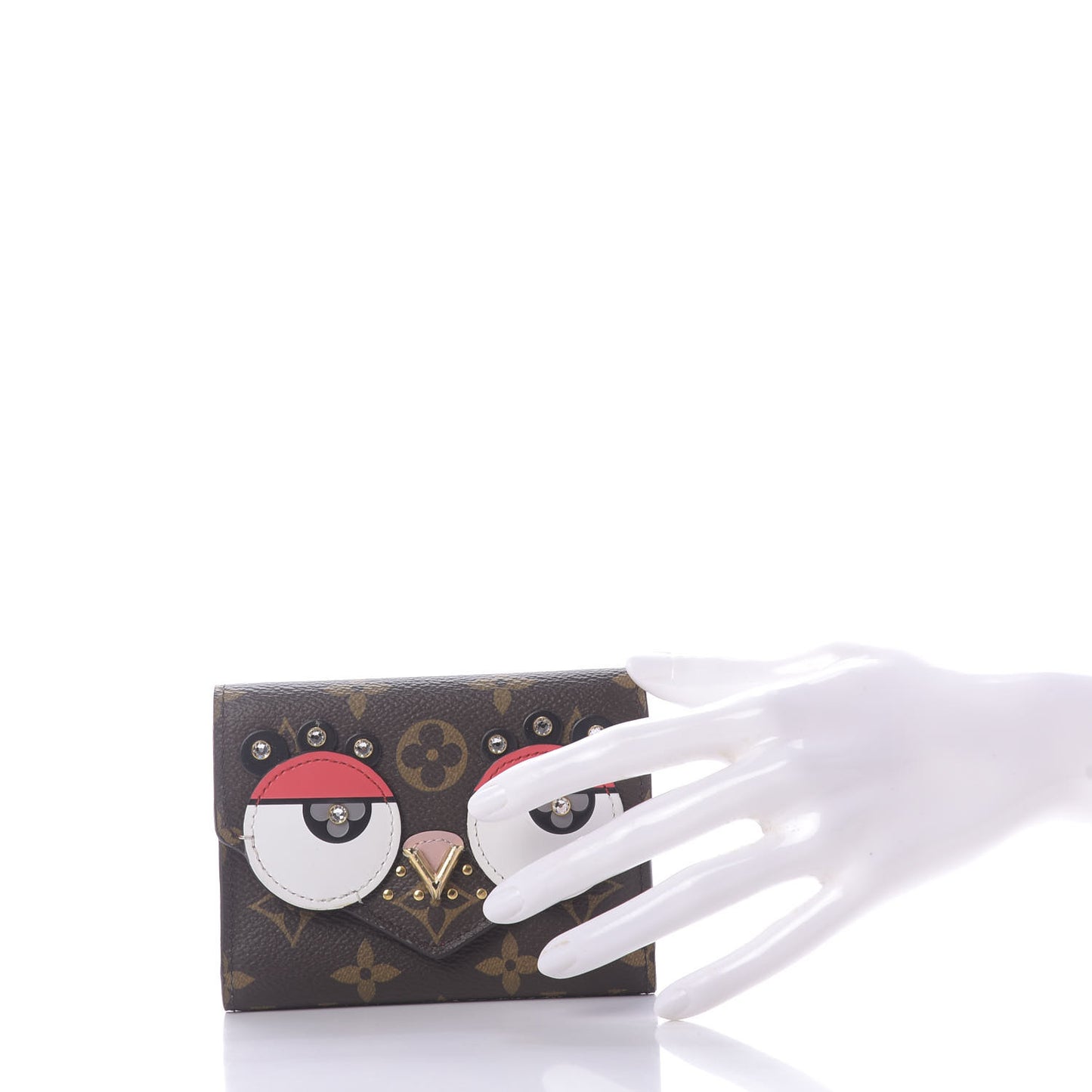 Monogram Valentines Bird Victorine Wallet