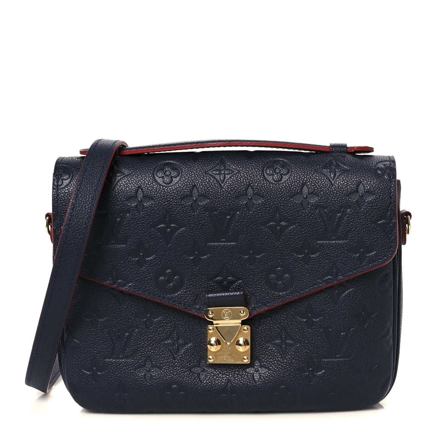 Empreinte Pochette Metis Marine Rouge