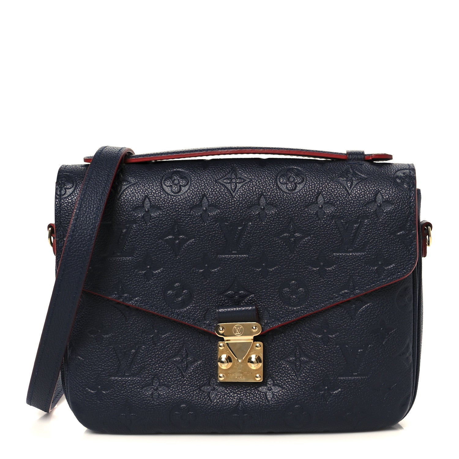 Louis Vuitton Empreinte Pochette Metis Marine Rouge 1 of 11