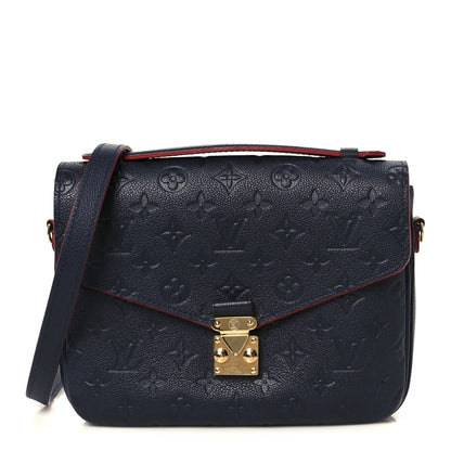 Louis Vuitton Empreinte Pochette Metis Marine Rouge 1 of 11