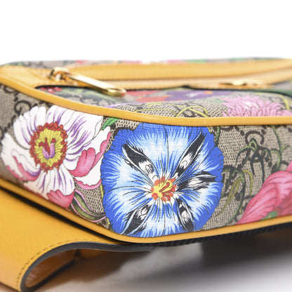 Gucci GG Supreme Monogram Flora Medium Ophidia Belt Bag Beige Multicolor Crop 8 of 10