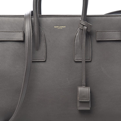 Saint Laurent Calfskin Small Sac De Jour Earth 11 of 11