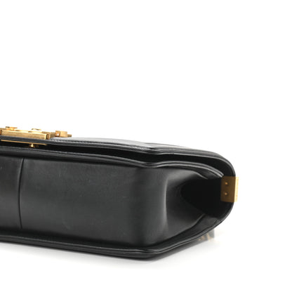 Chanel Lambskin Quilted Medium Boy Flap Black 9 of 12