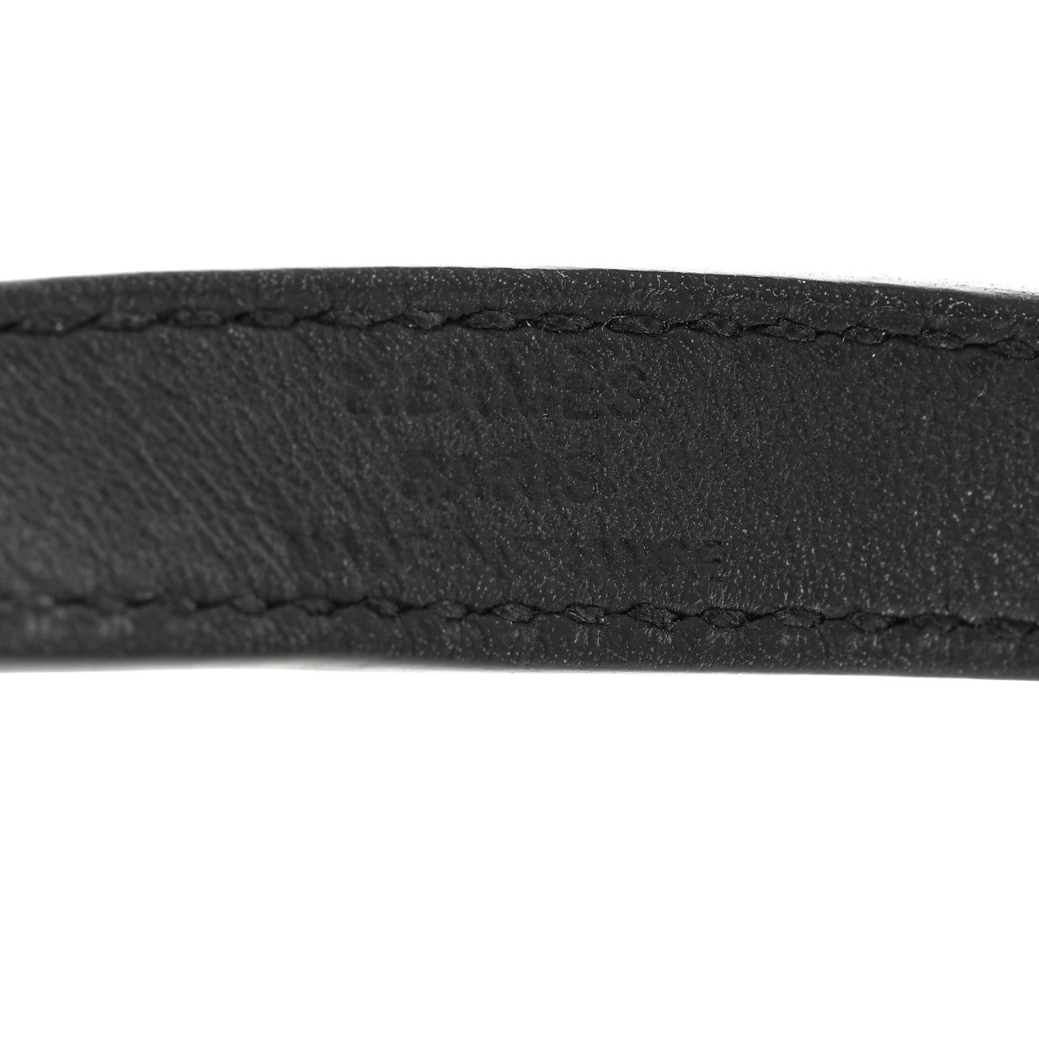 Hermes Epsom Kelly Double Tour Bracelet M Black 5 of 6