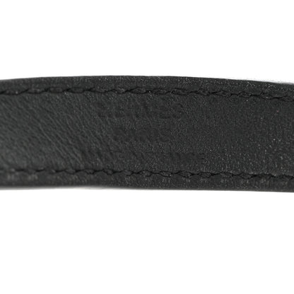 Hermes Epsom Kelly Double Tour Bracelet M Black 5 of 6