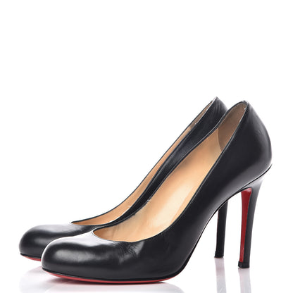 Christian Louboutin Kid Simple 100 Pumps 37 Black 3 of 18