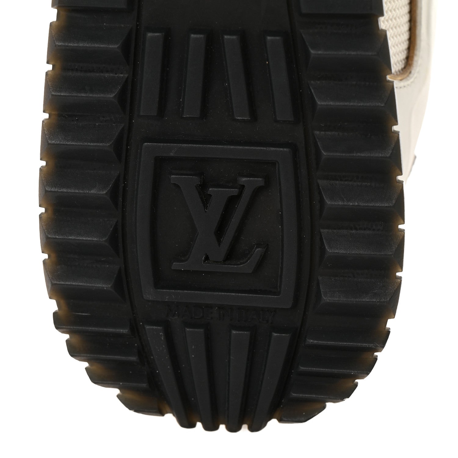 Louis Vuitton Calfskin Monogram Mesh Run Away Sneakers 37.5 White 7 of 10