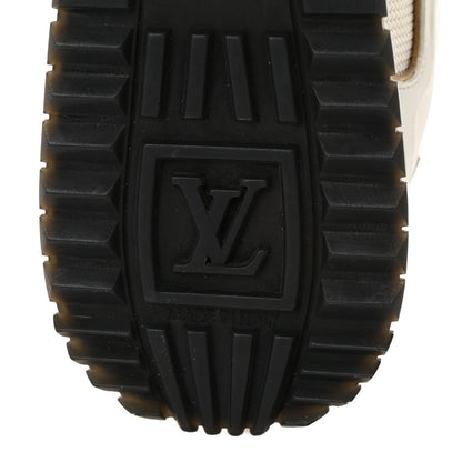 Louis Vuitton Calfskin Monogram Mesh Run Away Sneakers 37.5 White 7 of 10
