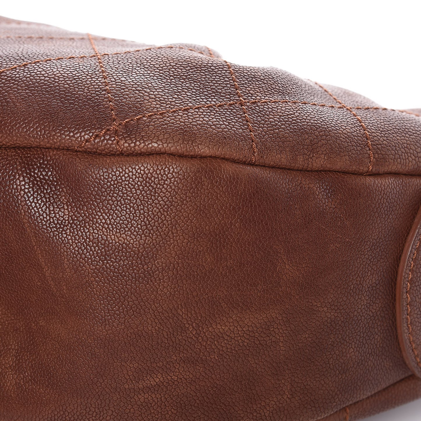 Distressed Caviar Outdoor Ligne Hobo Brown